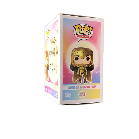 Wonder Woman Golden Armor WW84 Funko Pop #323 Target Exclusive - Picture 4 of 12
